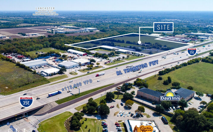 Pictures of Land property located at I-35E & Wintergreen Rd, Lancaster, TX 75134 for sales - image #1