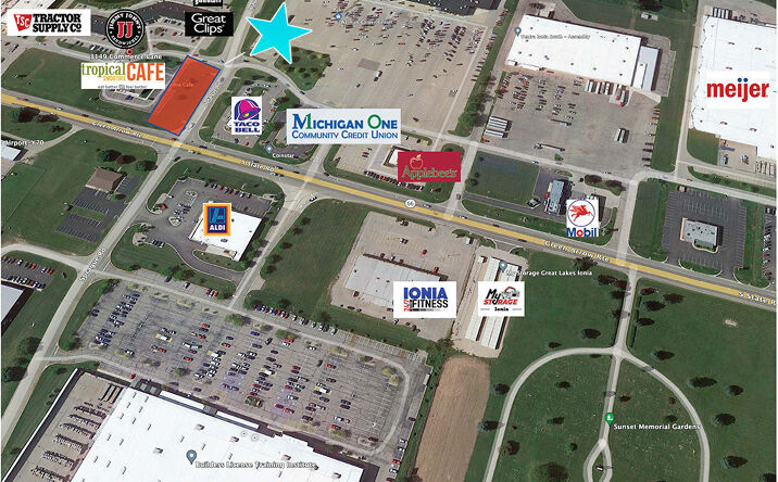 Pictures of Land property located at 3153 Commerce Lane, Ionia, MI 48846 for sales - image #1