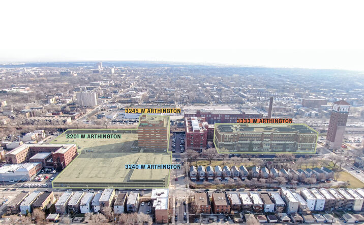 Pictures of Hospitality, Industrial, Mixed Use, Multifamily, Office property located at 3201 W Arthington St, Chicago, IL 60624 for sales - image #1