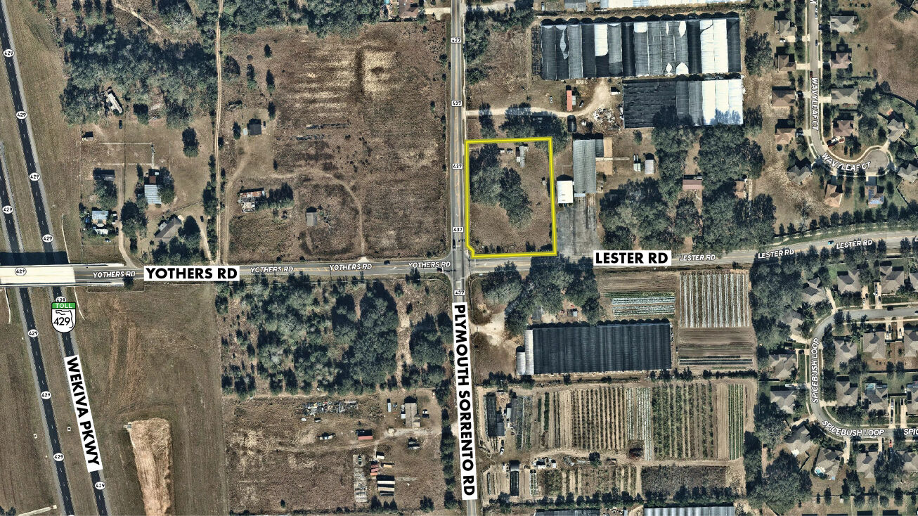 Plymouth Sorrento Road and Lester Road in Apopka, Apopka, FL 32712