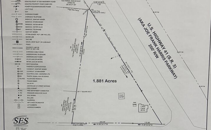 Pictures of Retail, Land property located at 5193 Joe Frank Harris Pkwy NW, Adairsville, GA 30103 for sales - image #1