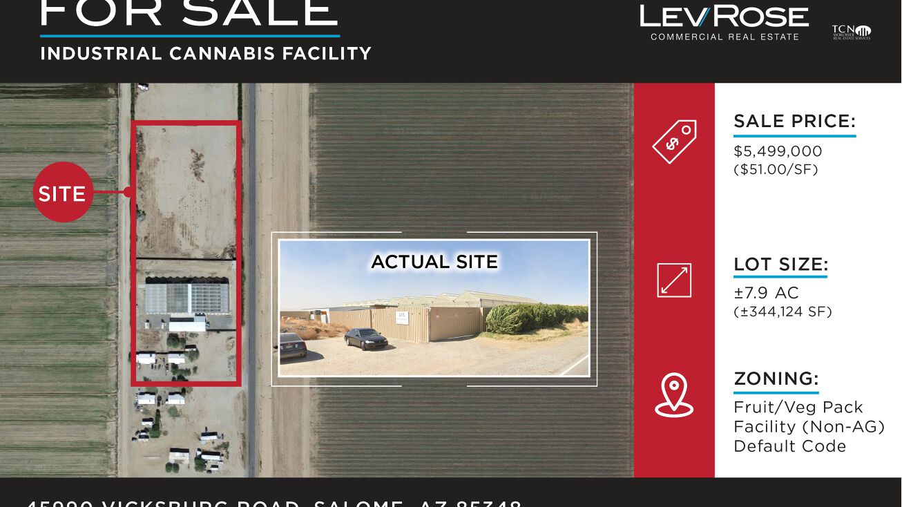 45990 Vicksburg Rd, Salome, AZ 85348 Industrial Property for Sale
