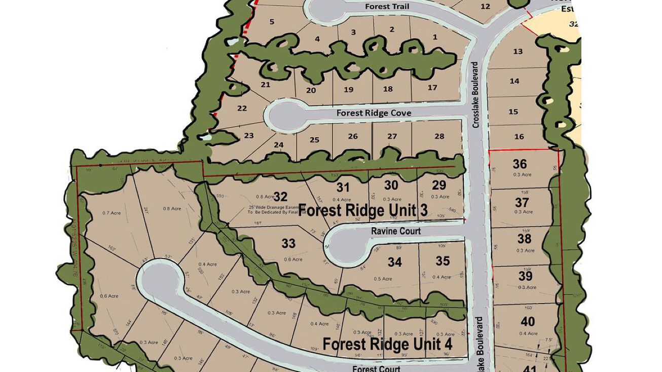 3125 Forest Ridge Cove, Tyler, TX 75703 Land for Sale Lot 21A in