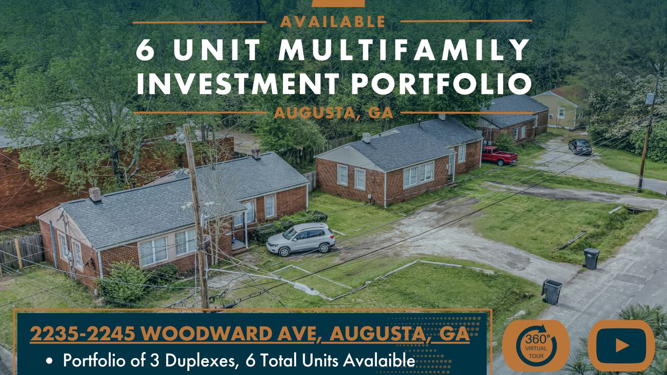 2235 Woodward Ave, Augusta, GA 30906 Multifamily Property for Sale