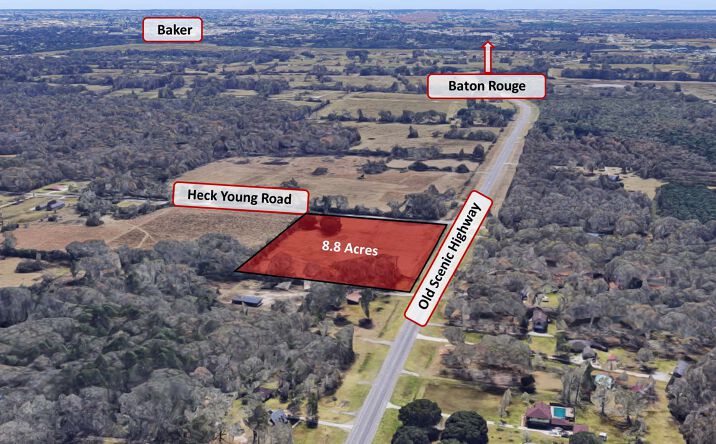 Pictures of Land property located at Old Scenic Hwy & Heck Young Road, Zachary, LA 70791 for sales - image #1