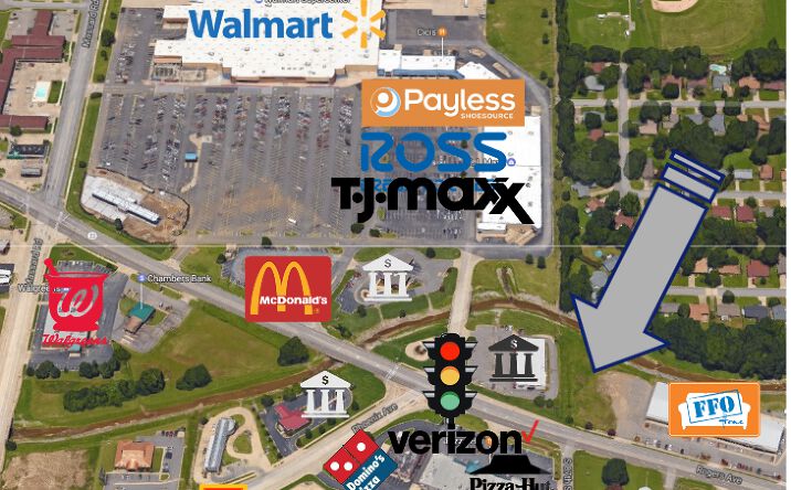 Pictures of Land property located at 8701 Rogers Ave, Fort Smith, AR 72903 for sales - image #1