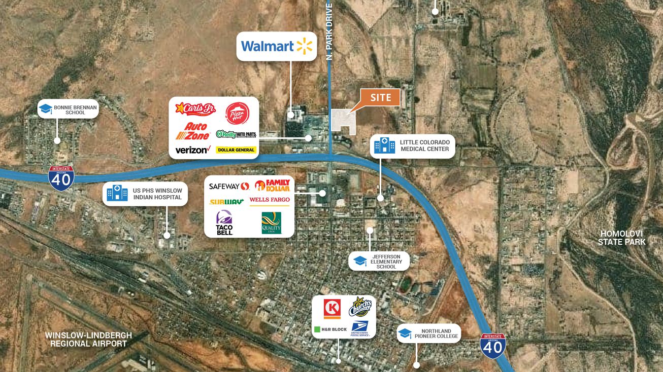 N Park Dr, Winslow, AZ 86047