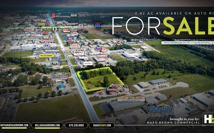 Pictures of Land property located at 3912 Stadium Blvd, Jonesboro, AR 72404 for sales - image #1