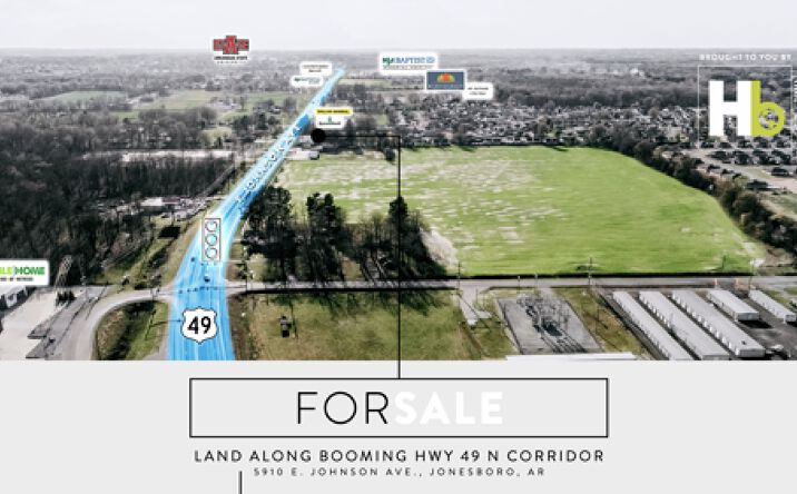 Pictures of Land property located at 5900 E Johnson Ave, Jonesboro, AR 72401 for sales - image #1