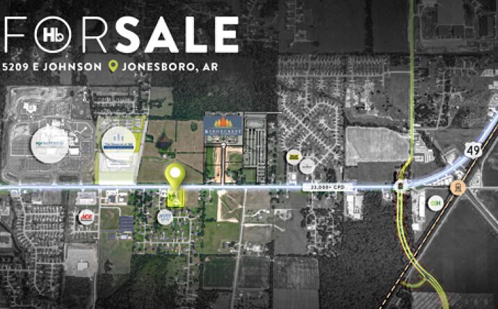 Pictures of Land property located at 5209 E Johnson Ave, Jonesboro, AR 72401 for sales - image #1