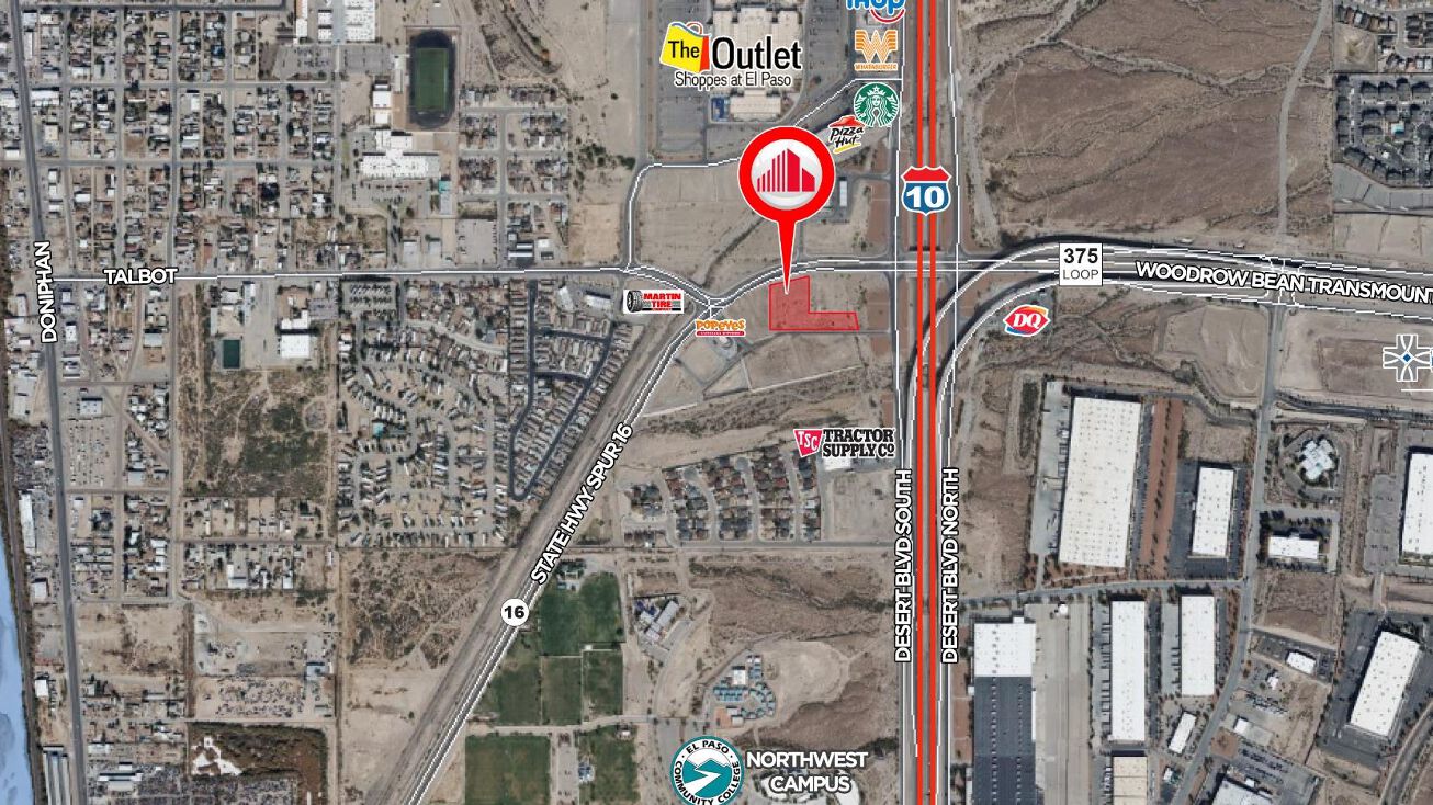 Swq I10 & Woodrow Bean Transmountain Drive, El Paso, TX 79932