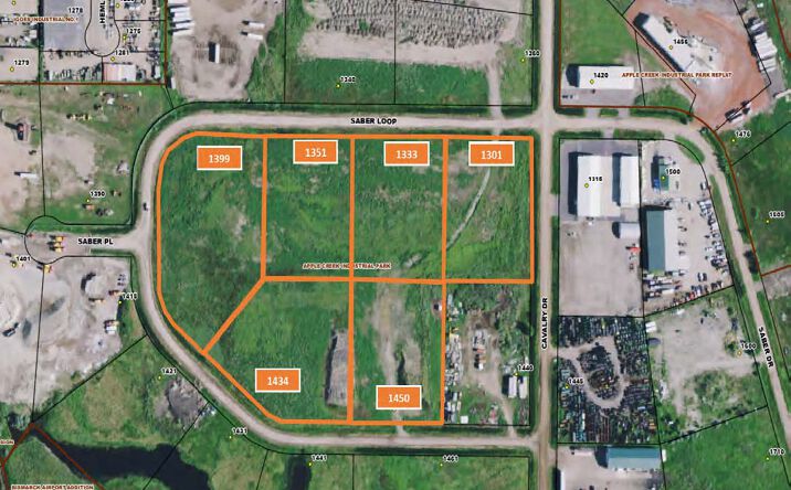 Pictures of Land property located at Apple Creek Industrial Park, Bismarck, ND 58504 for sales - image #1