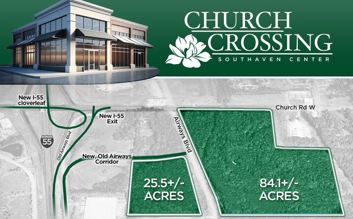 Pictures of Retail, Office, Land property located at Church Road, Southaven, MS 38651 for sales - image #1