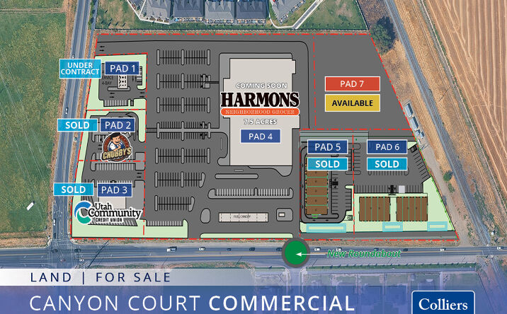 Pictures of Land property located at Hwy 147 (400 N) Spanish Fork Parkway, Spanish Fork, UT 84660 for sales - image #1