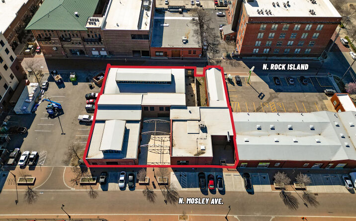 Pictures of Retail property located at 343, 351 N. Mosley, Wichita, KS 67202 for sales - image #1