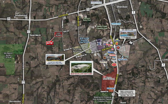 Pictures of Land property located at 2300 Friendship Rd, Sherman, TX 75092 for sales - image #1