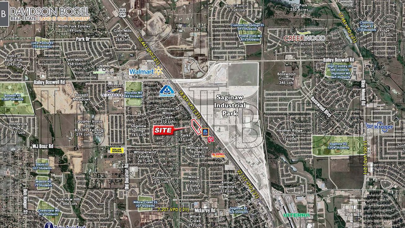 1001, 905 N. Saginaw Blvd. & 208 WJ Boaz Rd., Saginaw, TX 76179