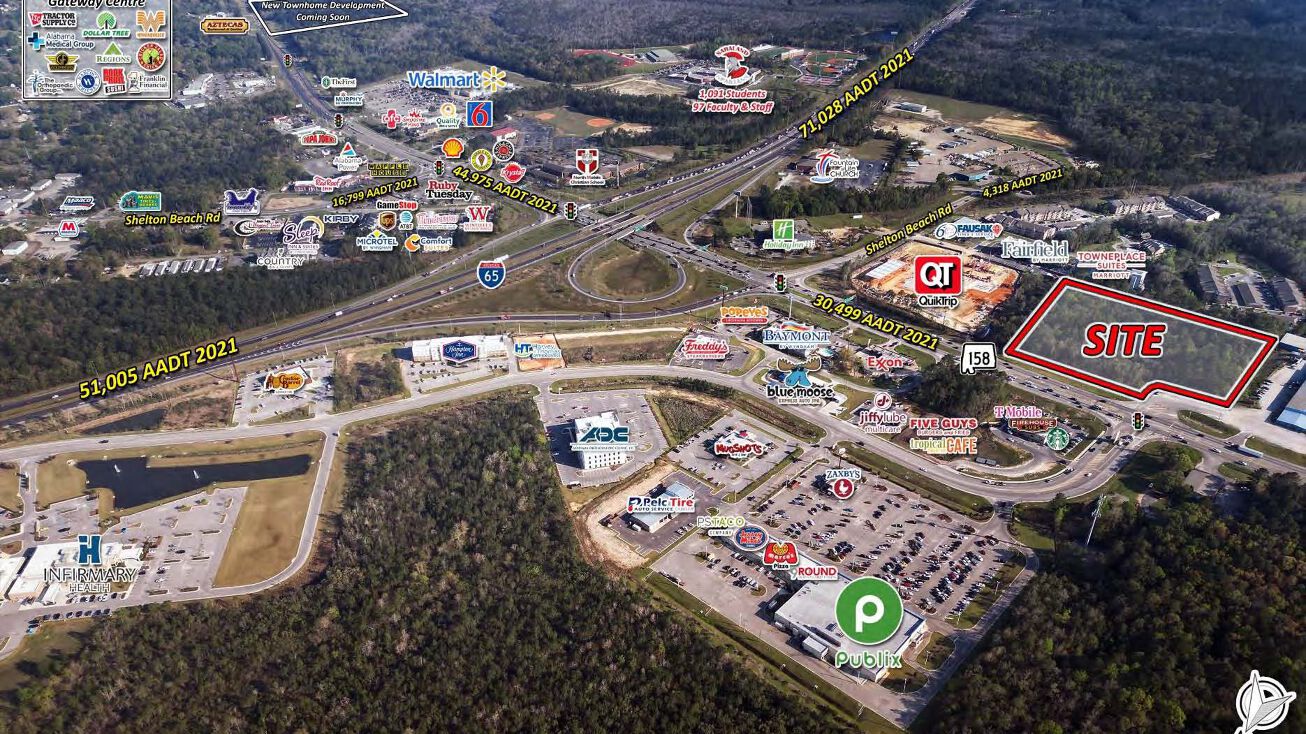 Pictures of Land property located at 1405 Industrial Pkwy, Saraland, AL 36571 for sales - image #1