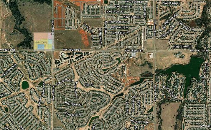 Pictures of Land property located at NW 192nd & N. May Ave, Edmond, OK 73012 for sales - image #1