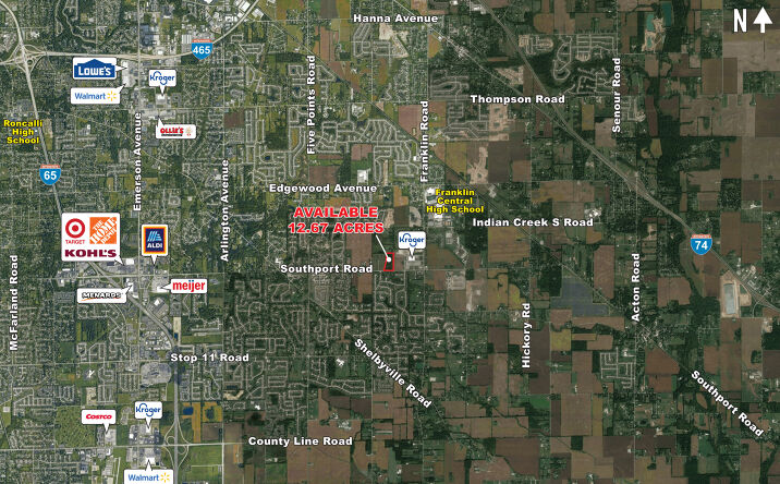 Pictures of Retail, Land property located at 7916 E Southport Rd, Indianapolis, IN 46259 for sales - image #1