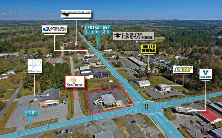 Pictures of Retail property located at 301 Central Ave, Butner, NC 27509 for comps - image #1
