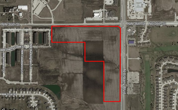 Pictures of Land property located at N Ankeny Blvd & NW 36th St Lot 2, Ankeny, IA 50023 for sales - image #1