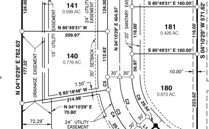 Pictures of Land property located at 0 Optimara Dr. - Lot 141 Drive NW, Pickerington, OH 43147 for sales - image #1