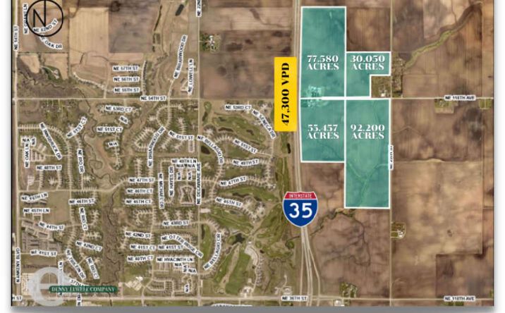 Pictures of Land property located at NE 118th Ave & I-35, Ankeny, IA 50073 for sales - image #1
