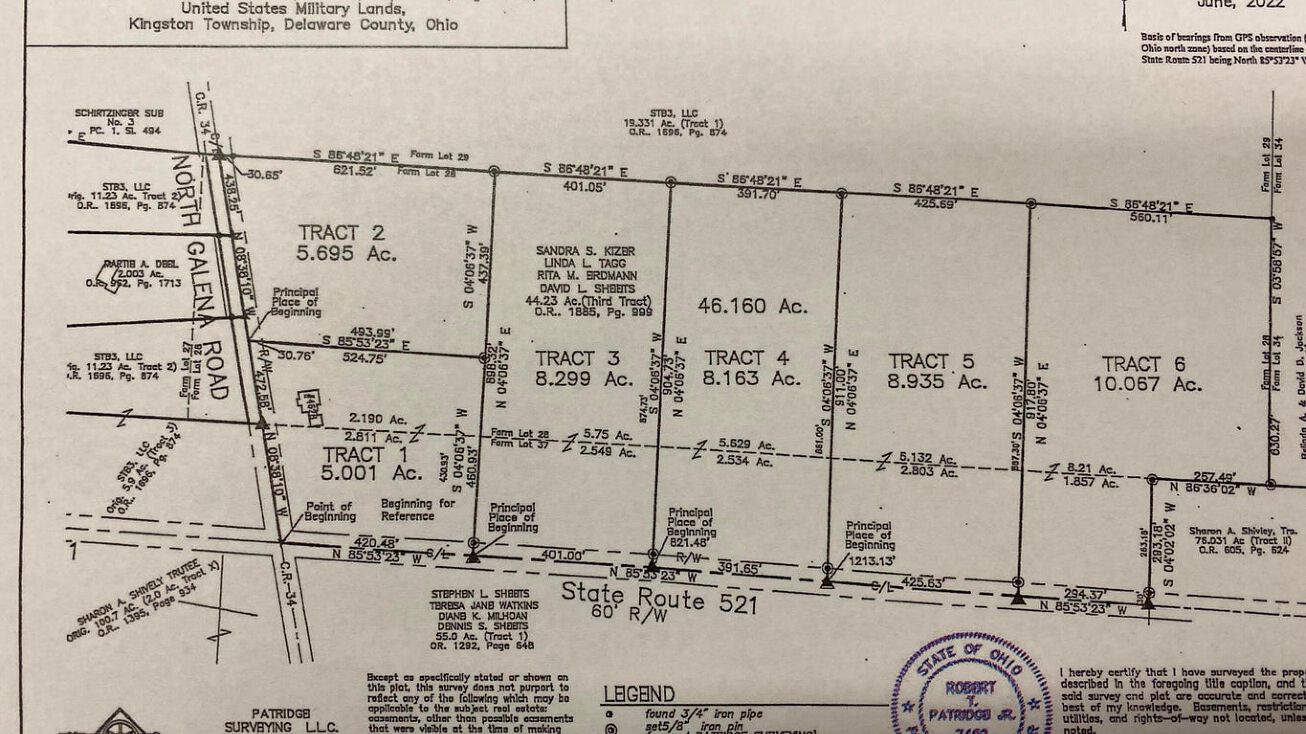 Tract 6 State Route 521, Sunbury, OH 43074 | Crexi.com