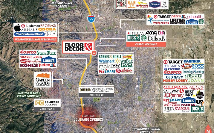 Pictures of Retail property located at 6867 Crst Hl Vw, Colorado Springs, CO 80920 for comps - image #1