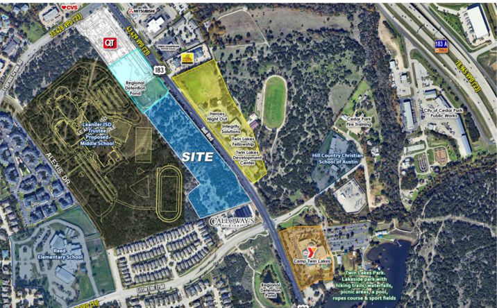 Pictures of Land property located at US-183, Cedar Park, TX 78613 for sales - image #1