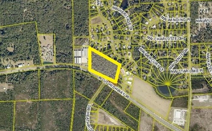 Pictures of Land property located at US-90, Lake City, FL 32055 for sales - image #1