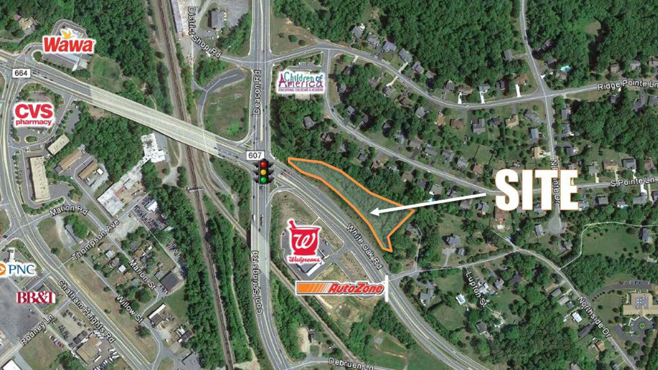 White Oak Road and Deacon Road, Fredericksburg, VA 22405