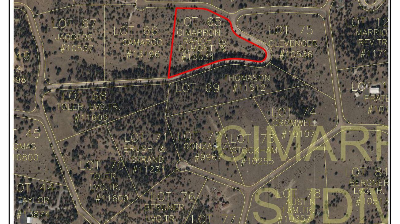 Lot 65 Cimarron Drive, Quemado, NM 87829 Land for Sale Lot 65