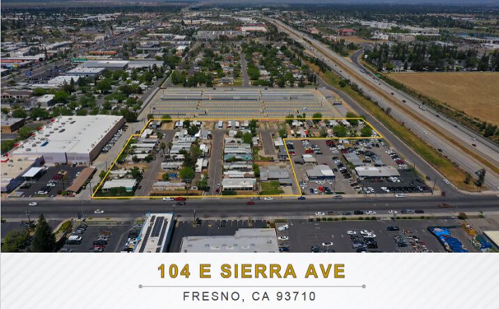 Pictures of Land, Mobile Home Park property located at 104 E Sierra Ave, Fresno, CA 93710 for sales - image #1
