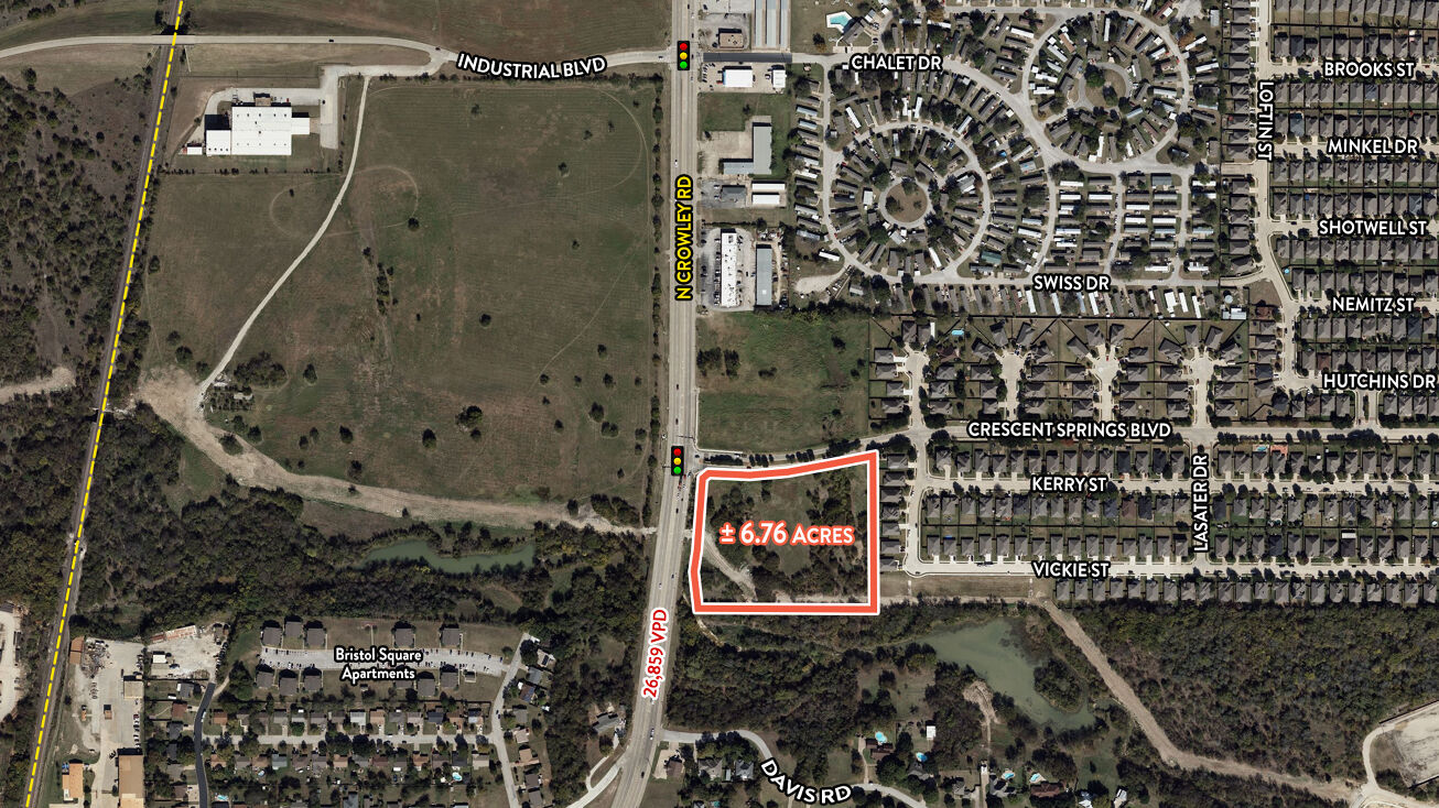 SEC N Crowley Road & Cresent Springs Boulevard, Crowley, TX 76036