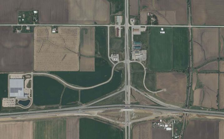 Pictures of Land property located at NEC of I-80 & West Street, Oakland Acres, IA 50112 for sales - image #1