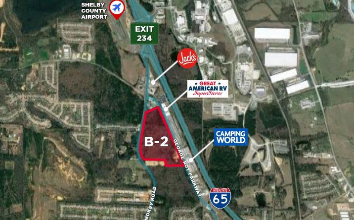 Pictures of Land property located at George Roy Pkwy, Calera, AL 35040 for sales - image #1