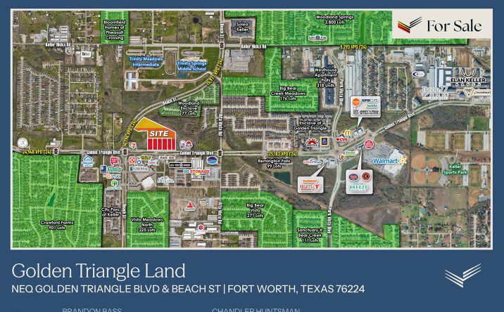 Pictures of Land property located at NEQ of Golden Triangle Blvd & Beach St, Fort Worth, TX 76244 for sales - image #1