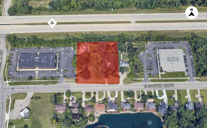 Pictures of Land property located at 1147 E South Blvd, Rochester Hills, MI 48307 for sales - image #1