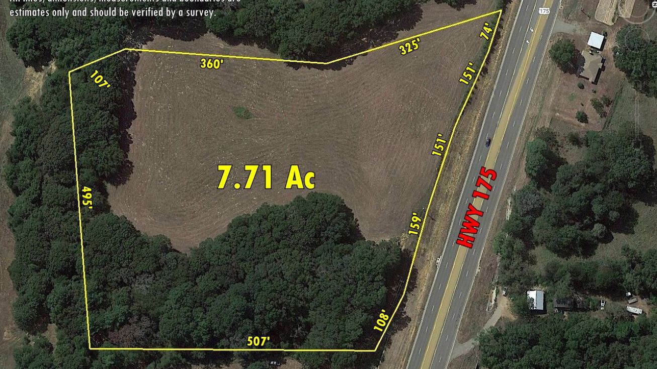 3168 Hwy 175, Coffee City, TX 75763 Land for Sale 3168 Hwy 175