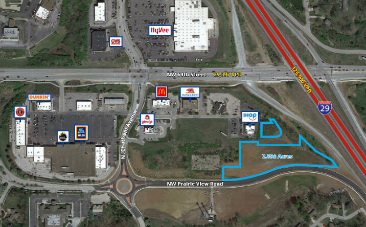 Pictures of Land property located at NW Prairie View Rd, Kansas City, MO 64151 for sales - image #1