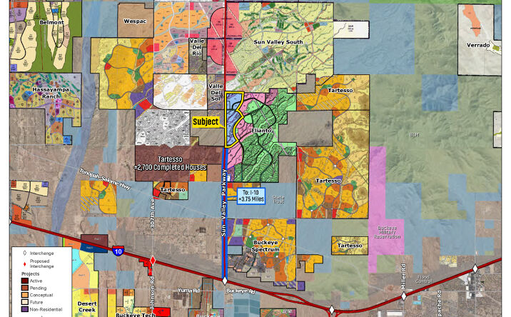 Pictures of Land property located at Sun Valley Pkwy, Buckeye, AZ 85326 for sales - image #1