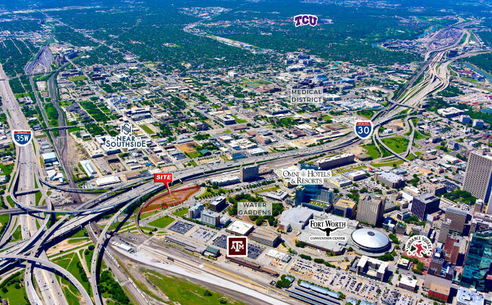 Pictures of Land property located at 1801 Main St, Fort Worth, TX 76102 for sales - image #1