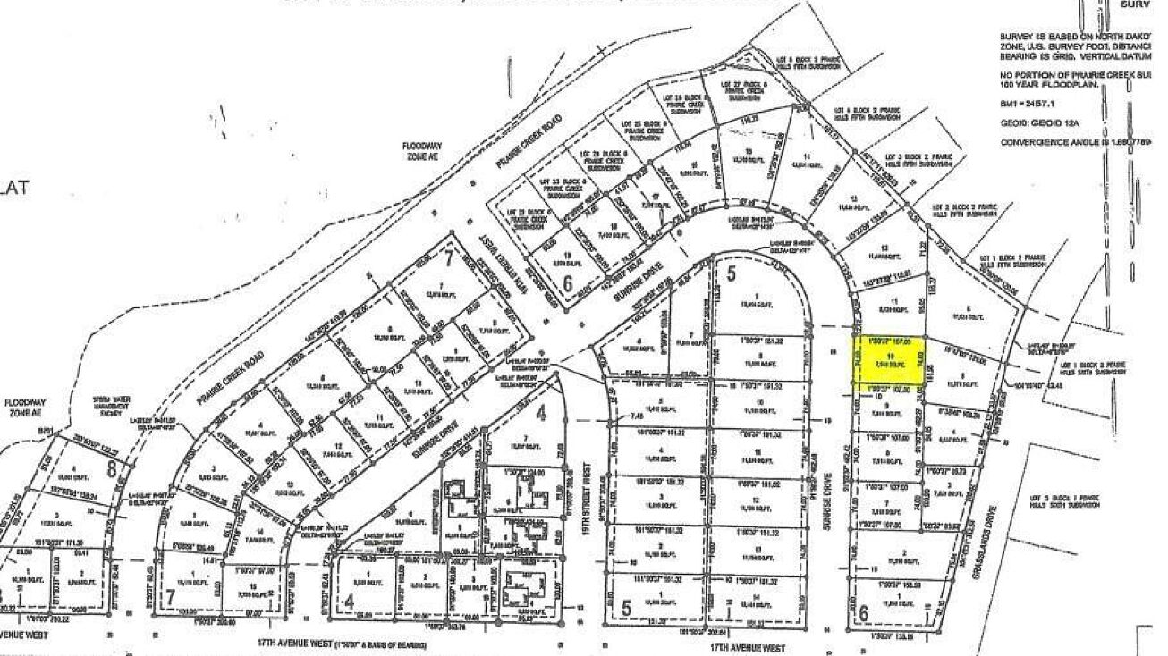 Block 6 Lot 10, Sunrise Drive, Dickinson, ND 58601