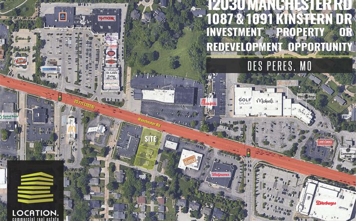 Pictures of Retail, Land property located at 12030 Manchester Rd, Des Peres, MO 63131 for sales - image #1