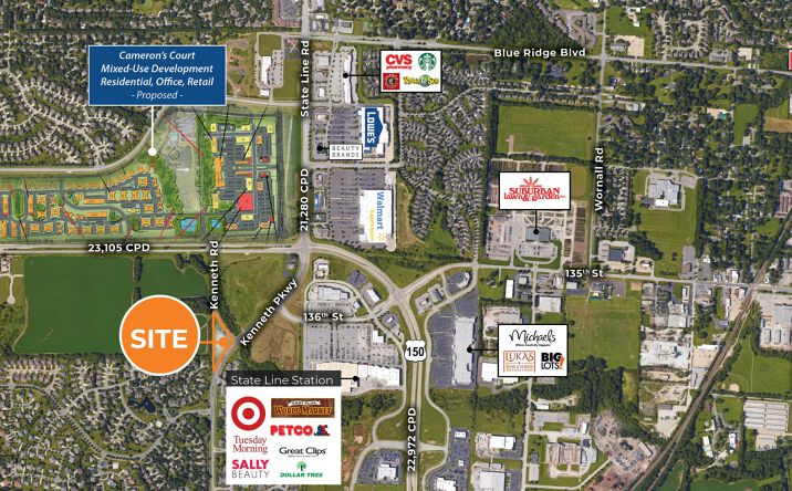 Pictures of Land property located at 135th St & Kenneth Rd, Leawood, KS 66224 for sales - image #1