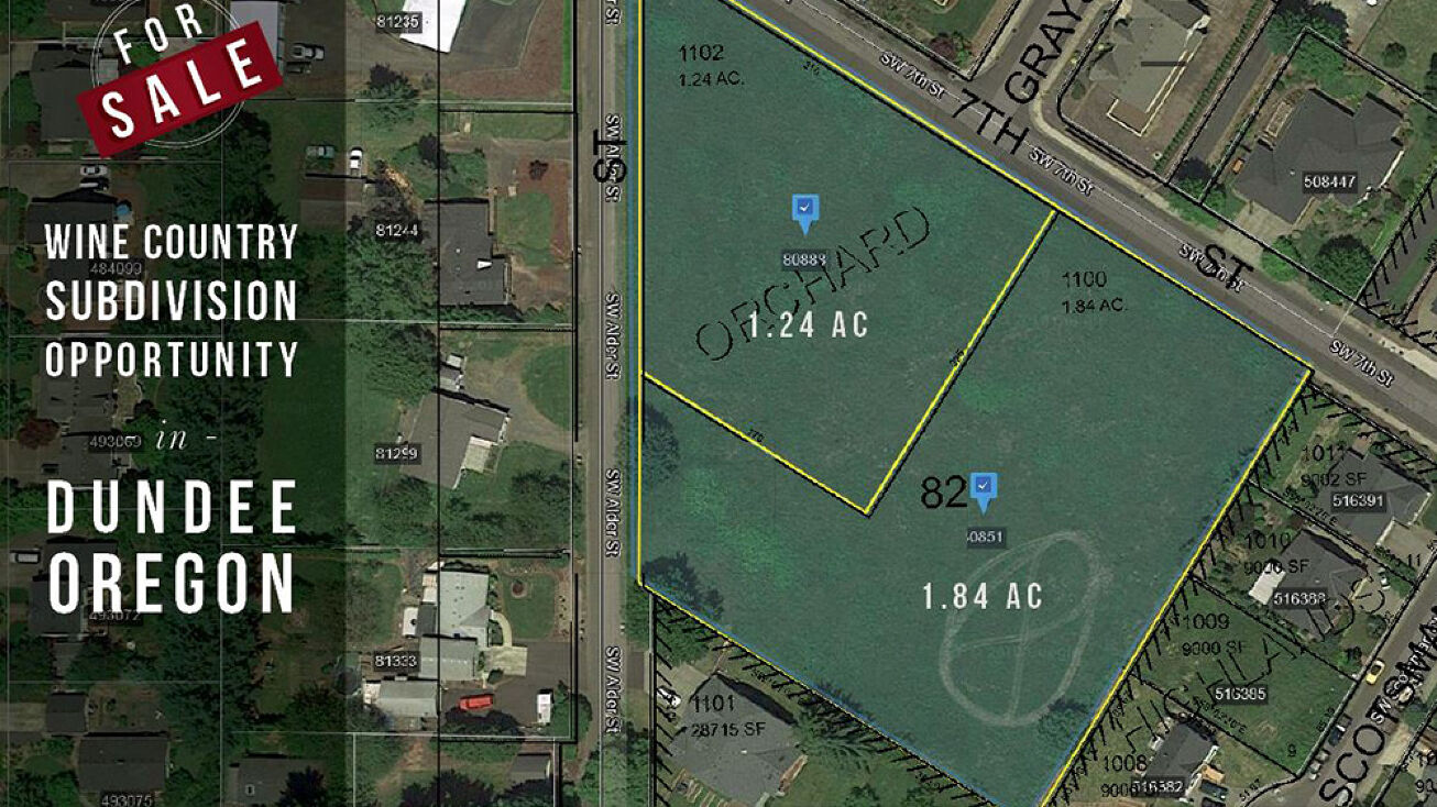 Pictures of Land property located at SW 7th St. & SW Alder St., Dundee
