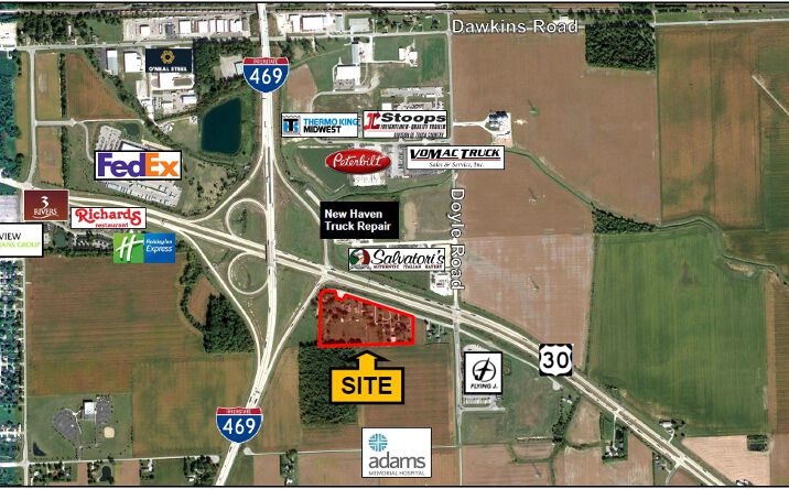Pictures of Land property located at 11824 - 12114 US Hwy 30 E, New Haven, IN 46774 for sales - image #1