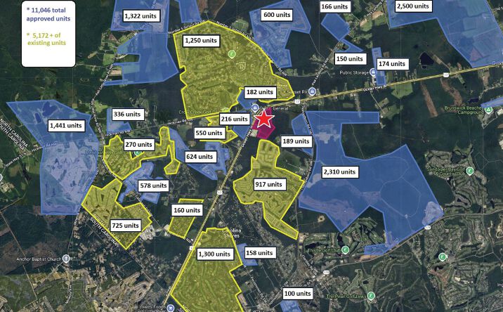 Pictures of Land property located at 8901 Ocean Highway, Calabash, NC 28467 for sales - image #1